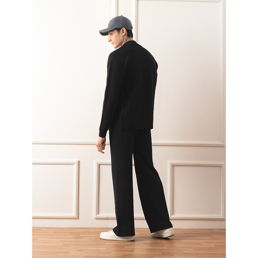 BASIC ZIPPER SET-BLACK