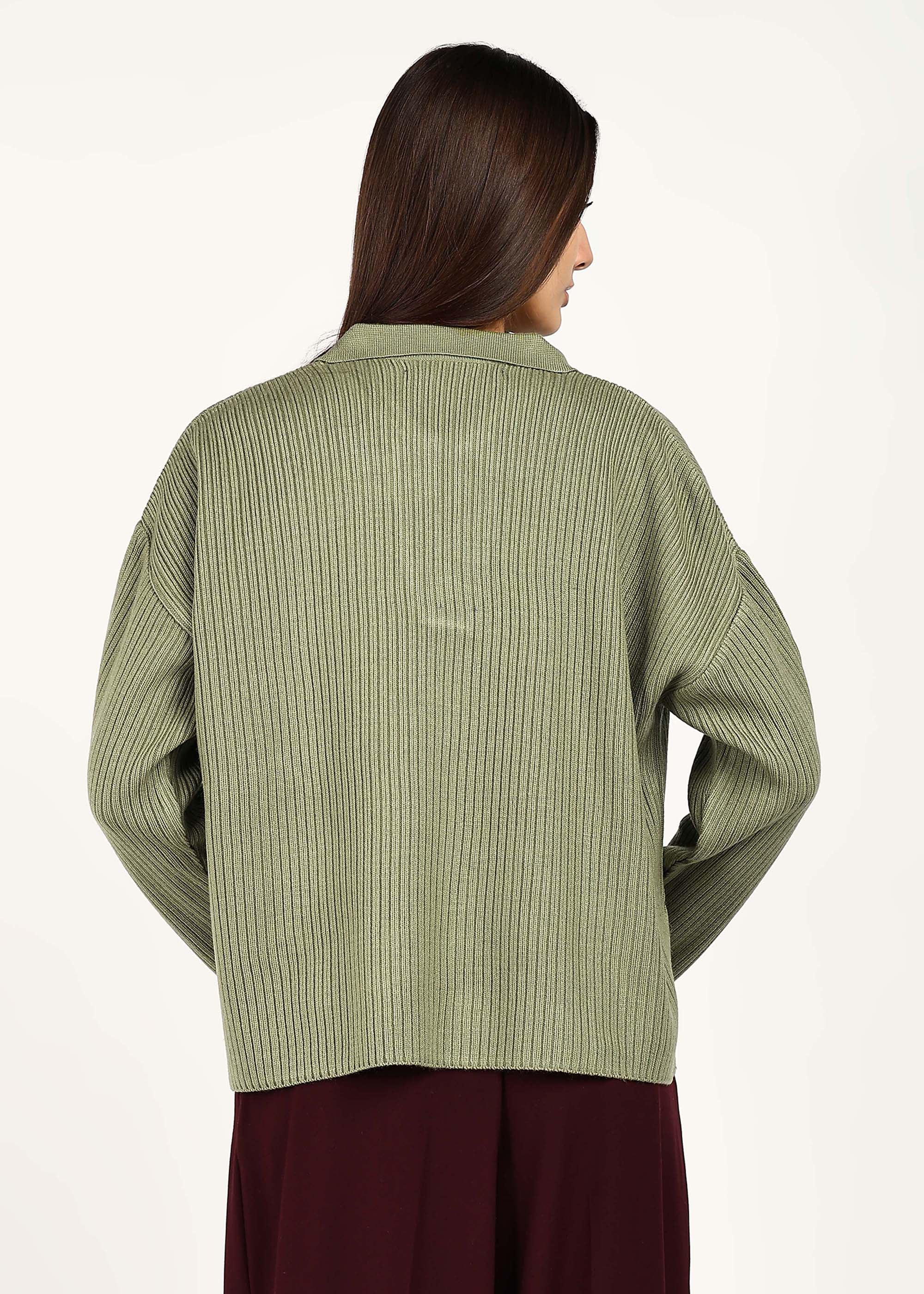 JIIA BASIC TOP - PISTACCHIO GREEN