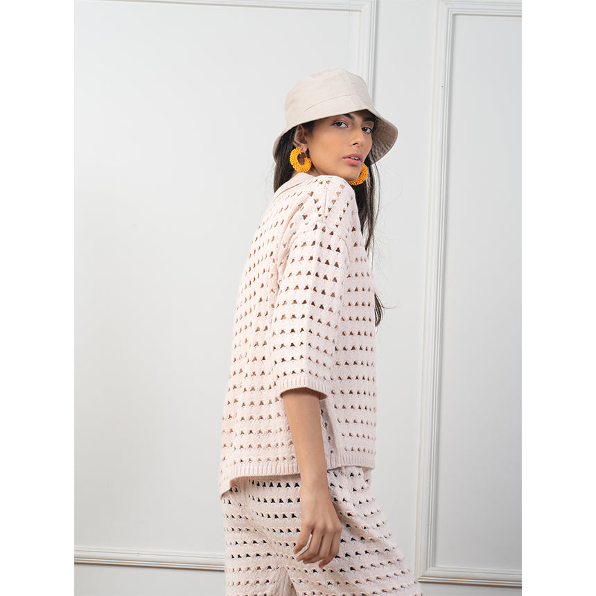 PEEKABOO CO-ORD-CAMEL