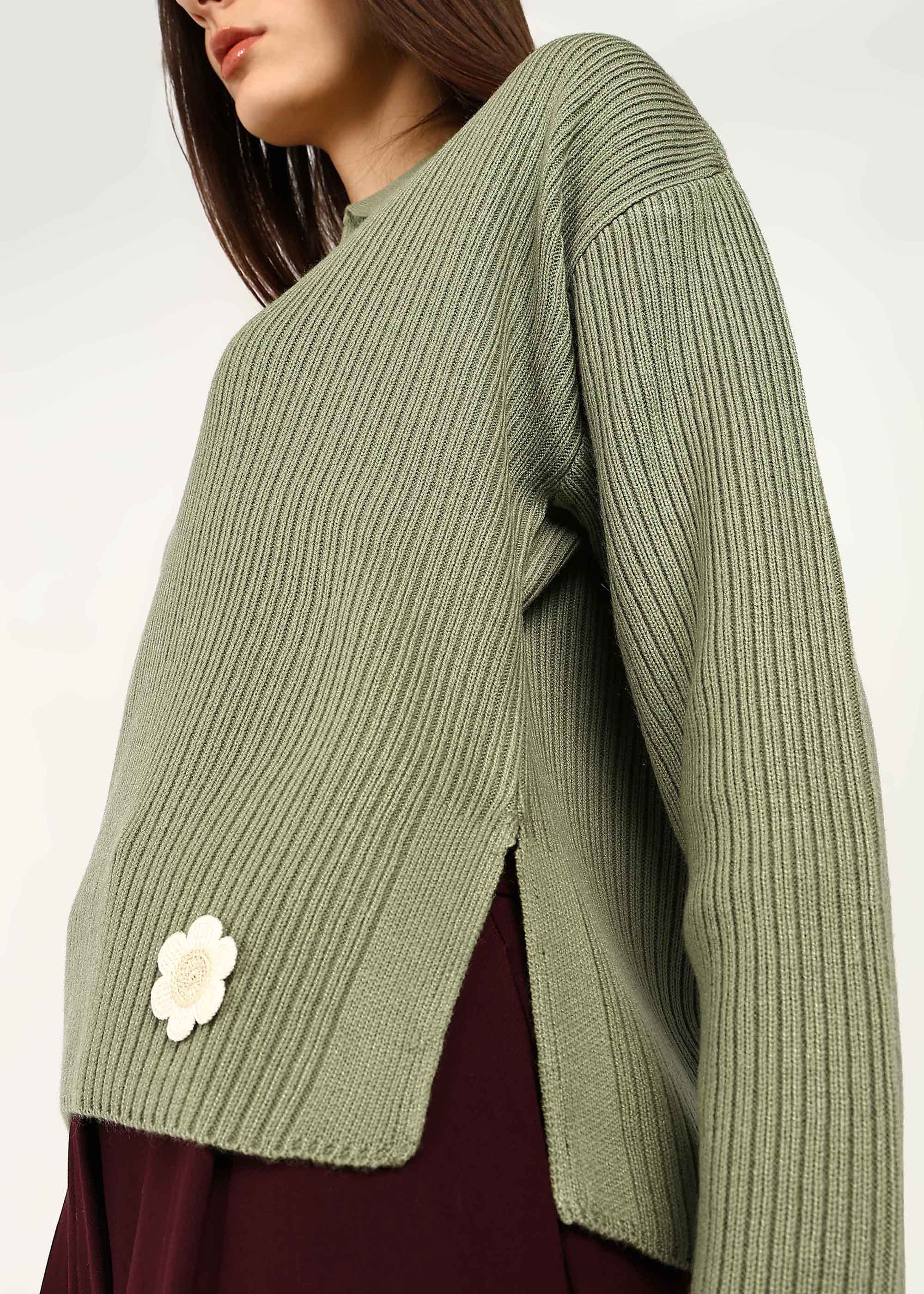 JIIA BASIC TOP - PISTACCHIO GREEN