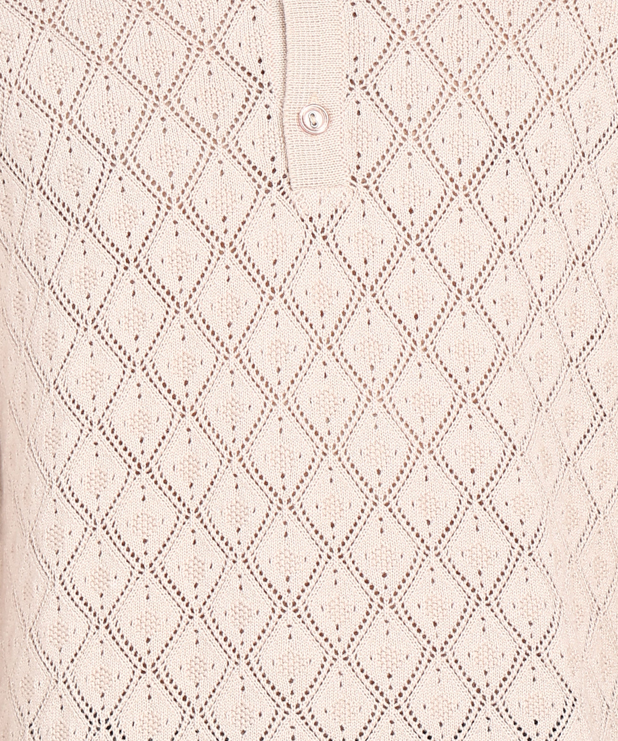 REGAL POINTELLE POLO-CAMEL