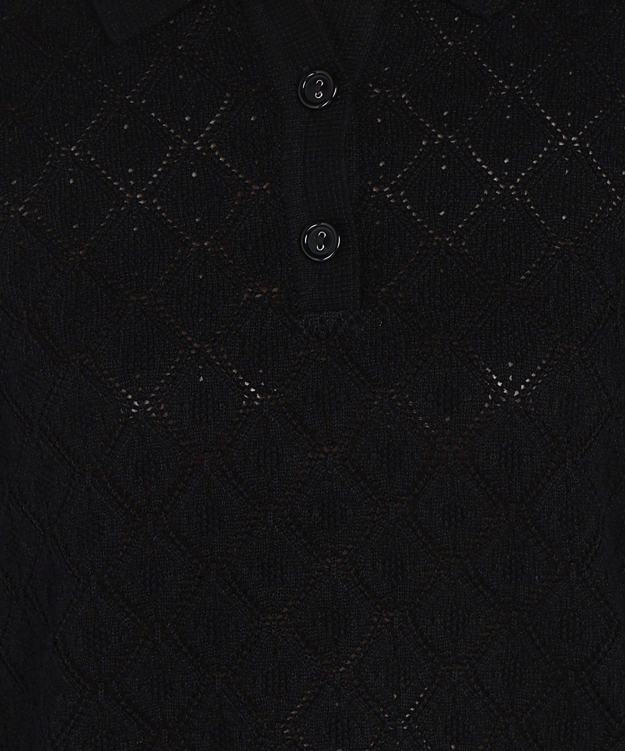 REGAL POINTELLE POLO-BLACK