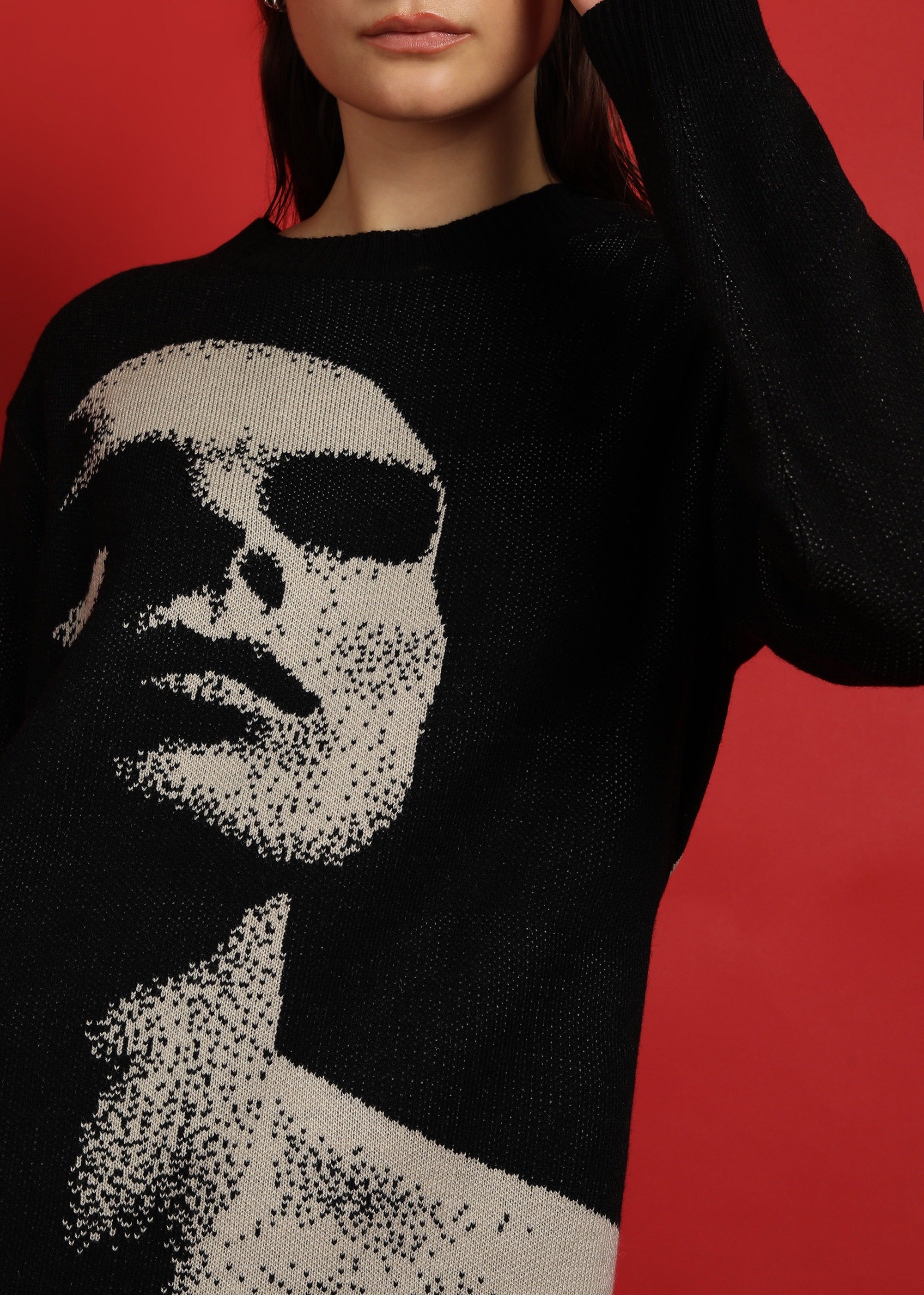 Jiia X ArtFront Silver Surfer Jumper