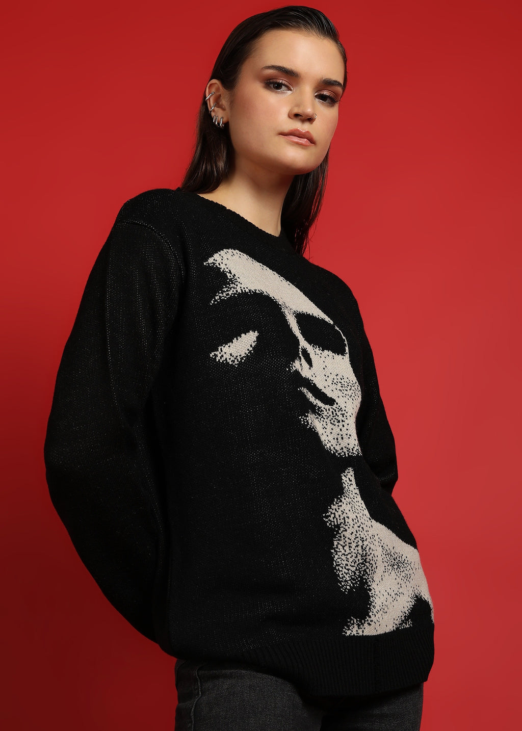 Jiia X ArtFront Silver Surfer Jumper