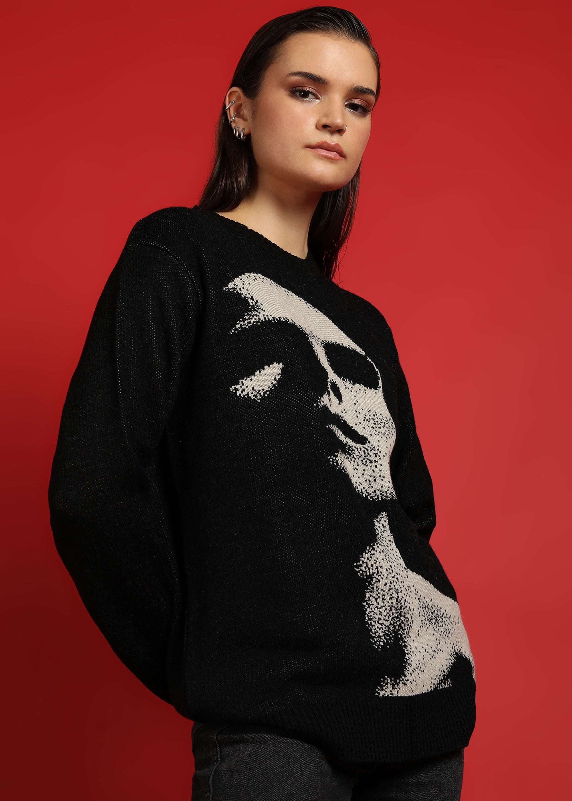 Jiia X ArtFront Silver Surfer Jumper