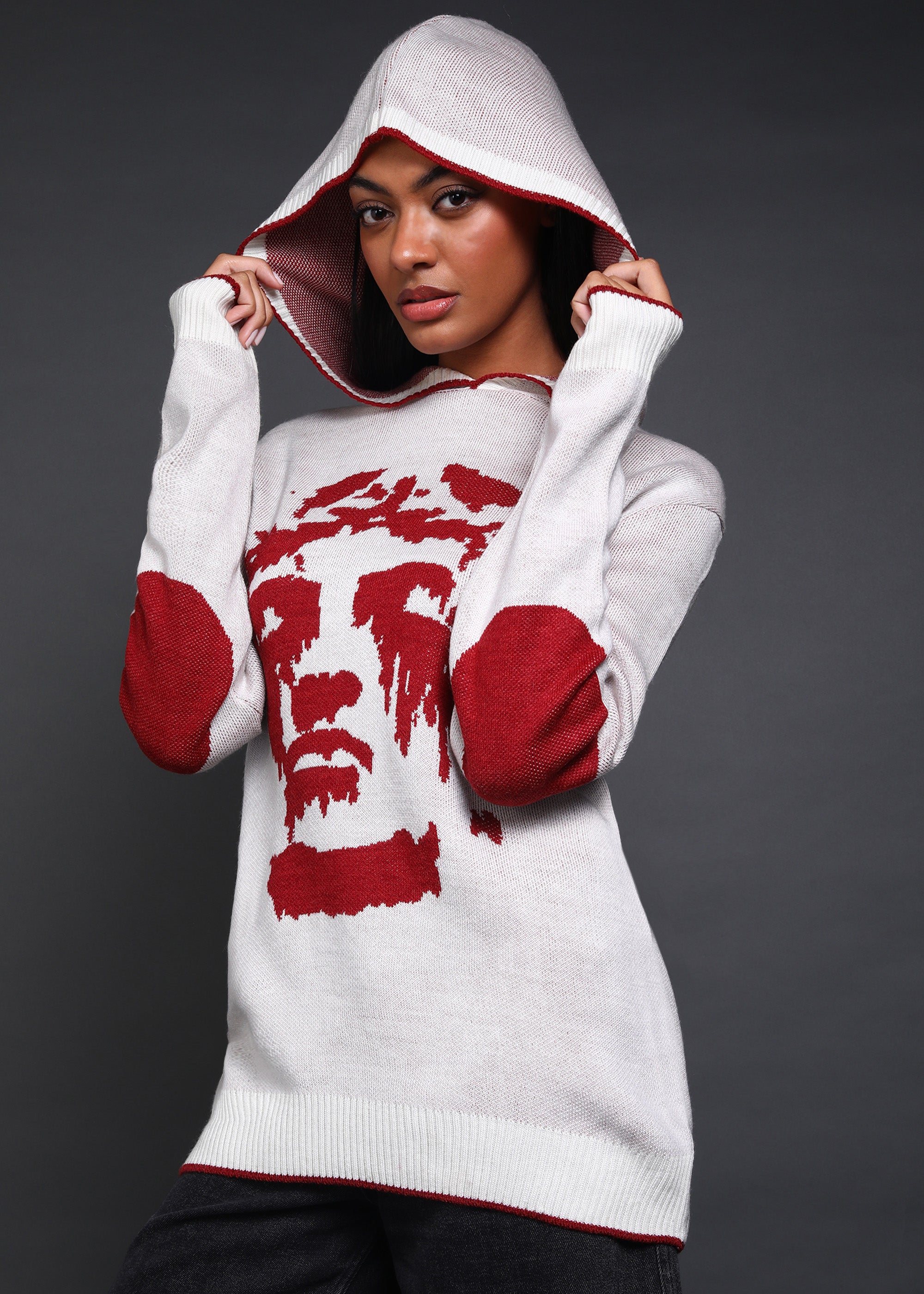 Jiia X ArtFront Crying David Hoodie