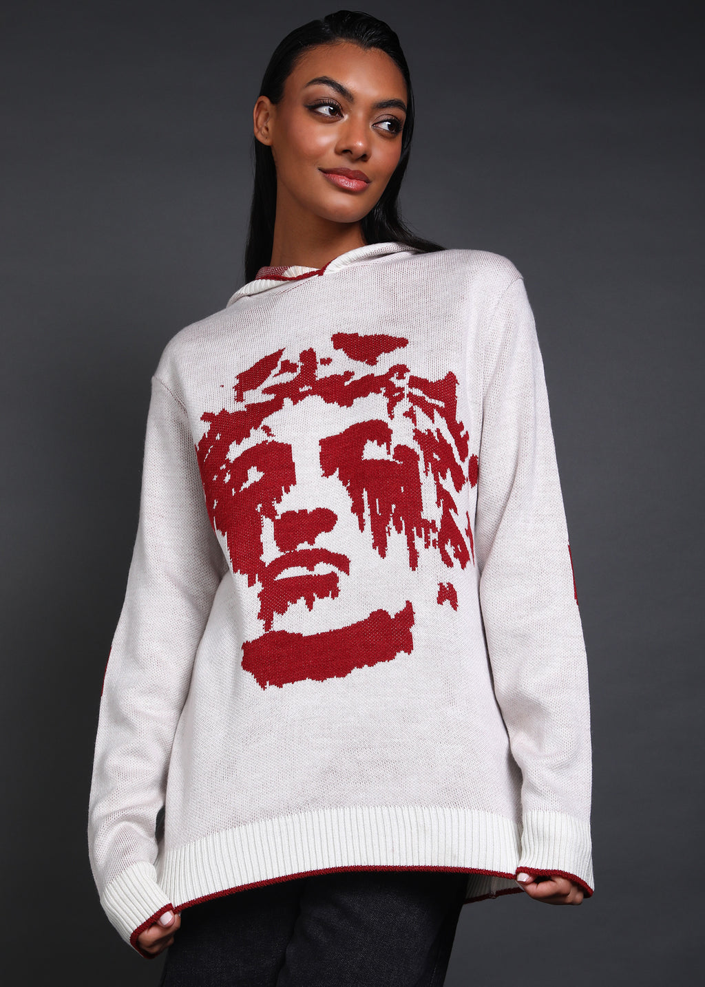 Jiia X ArtFront Crying David Hoodie