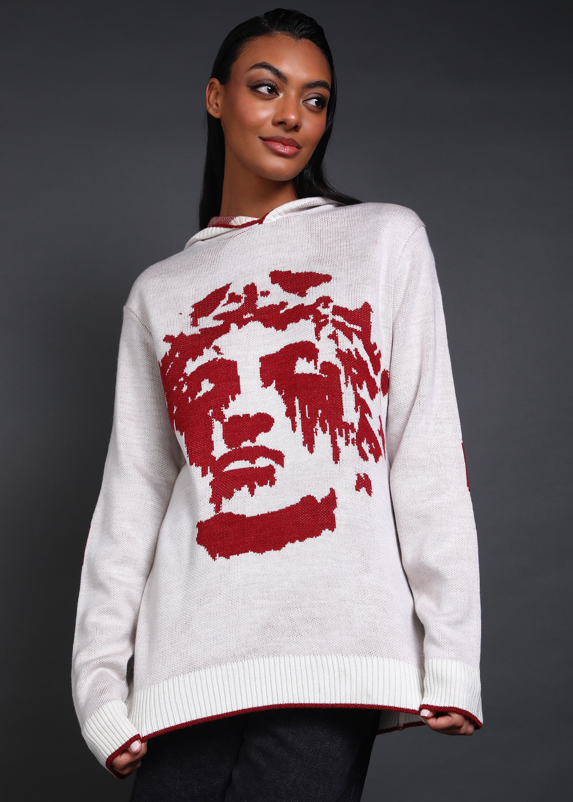 Jiia X ArtFront Crying David Hoodie