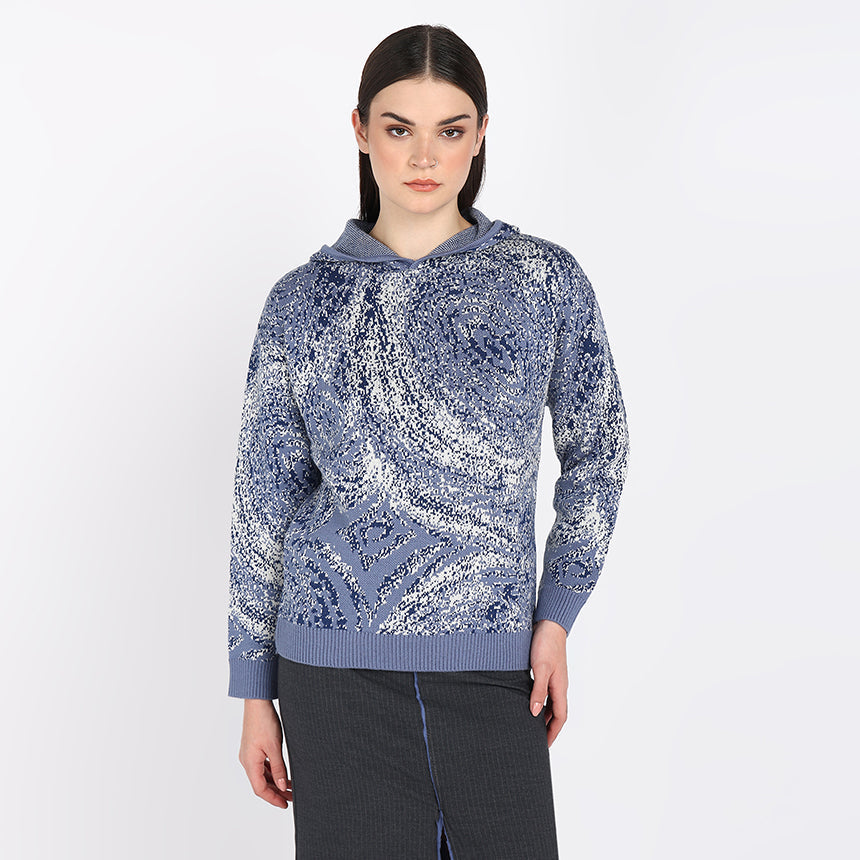 GALAXY HOODIE-SKY BLUE