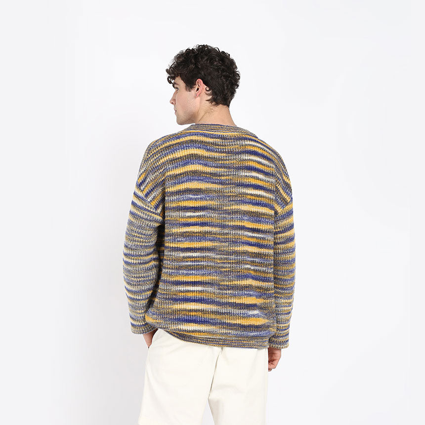 GRINDLE PULLOVER IN FAUX MINK-YELLOW
