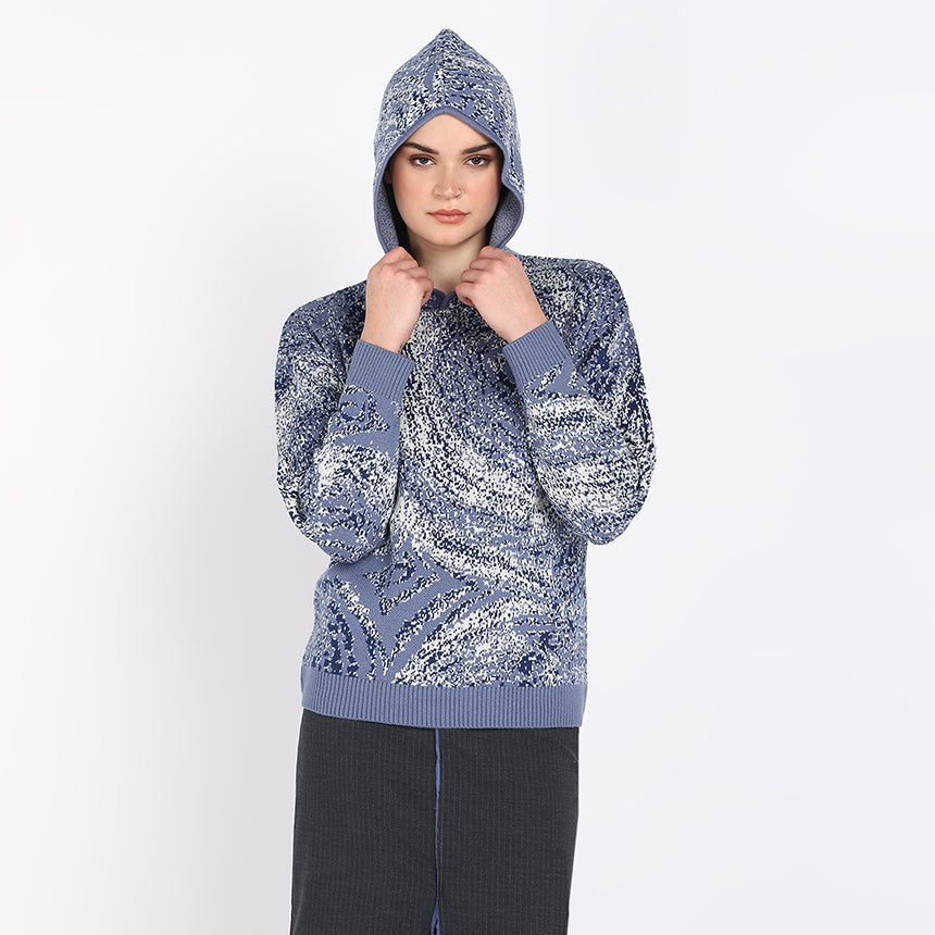 GALAXY HOODIE-SKY BLUE