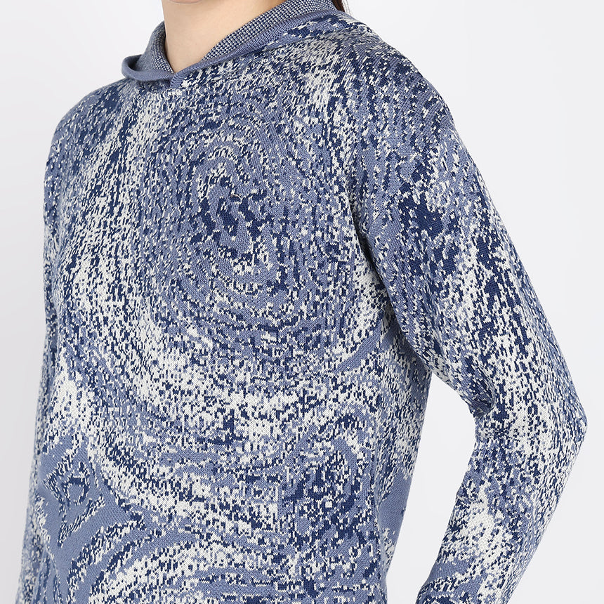 GALAXY HOODIE-SKY BLUE