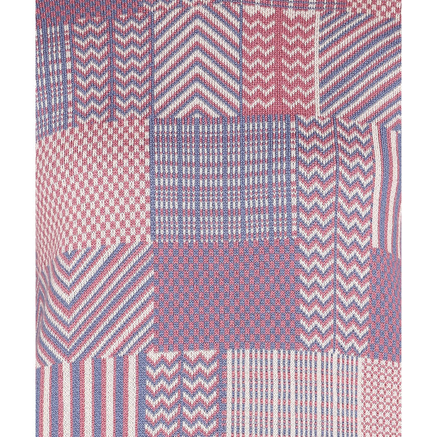 STRIATED HOODIE IN PINK