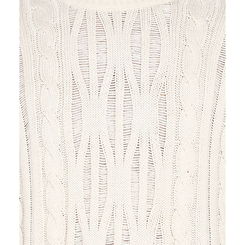 FLOATING MESH VEST-WHITE